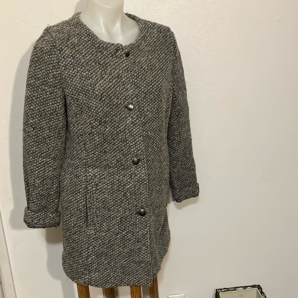 GAP sweater jacket with pockets stadium coat size 10